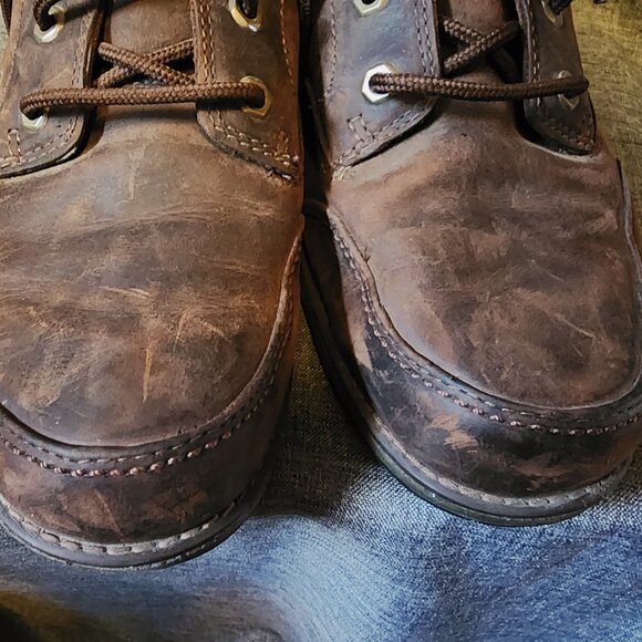Men\'s Size 13M Timberland 75527 Brown Leather Lace Up Oxford Shoes main image 4